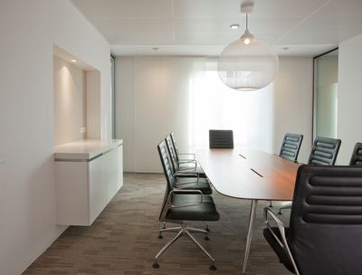 Glidepanelsystem, SG 2700, Colorama 1, Room shot "DLA Piper",Amsterdam, the Netherlands