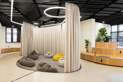 Curtain Systems, SG 6100, Colorama 2 Multicolour, HUBB Biologiezentrum Universität Wien, Vienna, Austria