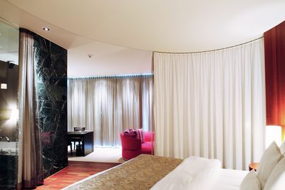 Gardinsystemer, Customer Fabrics, Room shot "Hotel Park Weggis", Switzerland