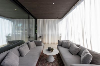 Håndtrukne gardinsystemer, SG 6870, Colorama 2, Private House, Seewalchen am Atterseee, Austria