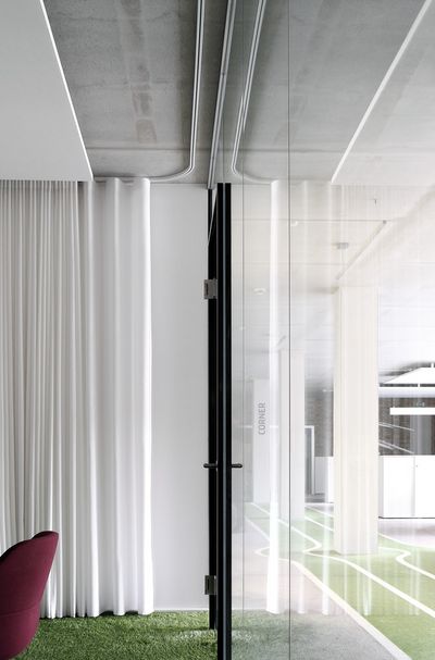 Curtain Systems, SG 5600, Colorama 2, One Football, Berlin, Germany, Wave