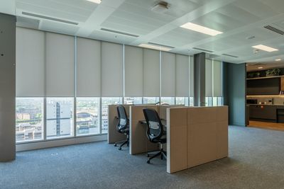 Roller Blind Systems, SG 4910, Versascreen 1-10%, Virgin Money, Glasgow, Scotland, United Kingdom