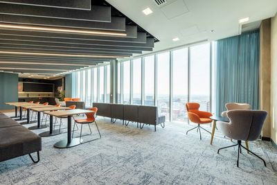 Gardinsystemer, SG 5600, Colorama 1, Virgin Money, Glasgow, Scotland, United Kingdom